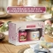 Box Scented candles - Snow Globe Wonderland + Peppermint Pinwheels