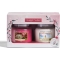 Box Scented candles - Snow Globe Wonderland + Peppermint Pinwheels
