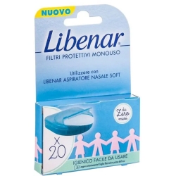 20 Disposable Protective Filters for Soft Nasal Aspirator