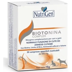 Biotonina Complex - Complementary feed for dogs and cats 30 tablets