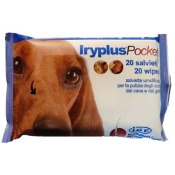 Iryplus - 20 Ocular Wipes For Dog and Cats