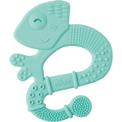 Soft iguana - Silicone teether - Blue