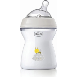 Naturalfeeling 2m+ - Grey medium flow anti-colic bottle 250 ml