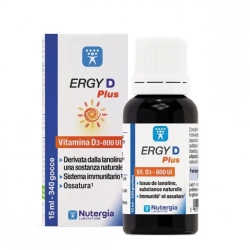 Ergy D Plus - Vitamin D3 Suplement 15 Ml