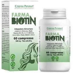 Farmabiotin - Skin and Nails Supplement 60 Tablets