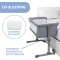 Next2Me Essential - Co-Sleeping Bed - Stone Re_Lux
