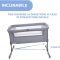 Next2Me Essential - Co-Sleeping Bed - Stone Re_Lux