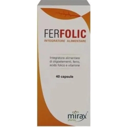 Ferfolic - Iron Supplement 40 Capsules