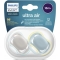 Ultra Air 18m+ - 2 silicone soothers - neutral