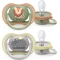 Ultra Air 6-18M - 2 silicone pacifiers - Lion/Hippo