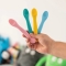 Monkey - silicone spoon - yellow