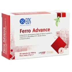 Ferro Advance - Vitamins, iron And folic acid supplement 30 Capsules