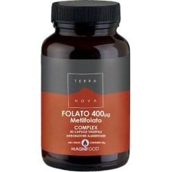 Folato 400 Metifolato Complex - Pregnancy Supplement 50 Capsules
