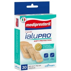 IaluPRO Soft Protection - 20 plasters of 4x2cm, 7x2cm, and 7x3,8cm