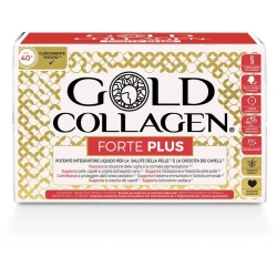 Gold collagene forte plus - collagen supplement 10 vials