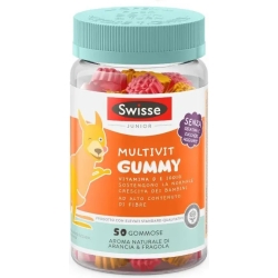 Multivit Gummy orange and strawberry - multivitamin supplement 50 candies