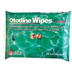 Otodine Wipes Pocket - 20 Hygienic Ear Wipes
