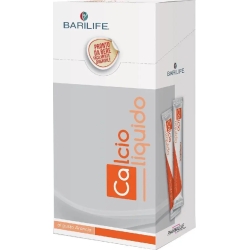 Barilife Calcioliquido - Orange flavored calcium supplement 15 Stick