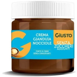 Senza zuccheri aggiunti - Gianduia-hazelnut cream 200 g