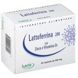 Lattoferrina 200 - Immune boost supplement 45 capsules