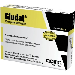 Gludat - Antioxidant Supplement 20 Gastroresistant Tablets