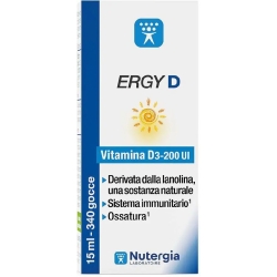 Ergy D - Vitamin D3 Supplement 15 Ml