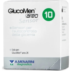 GlucoMen areo Sensor for self-monitoring of blood glucose - 10 strips