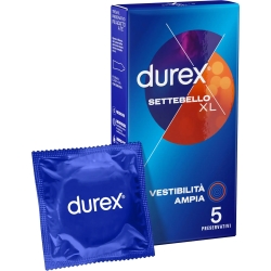 Settebello XL - 5 condoms Wide fit