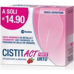 Cistit act Forte Urto - urinary tract supplement 14 sachets