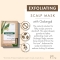 2 in 1 powder Shampoo Mask with organic nettle and clay 8 sachets