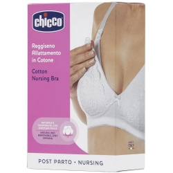 Mammy - Breastfeeding cotton bra - White size 6D