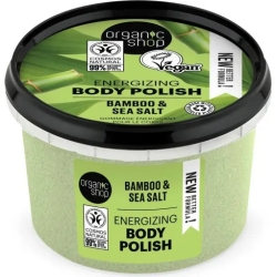 Bamboo and sea salt - Energizing body scrub 250 ml