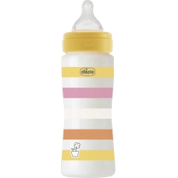 Well-Being - Fast Flow Bottle 330 Ml - Pink Yellow