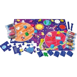 Model & Puzzle Galaxy - Puzzle with play dough