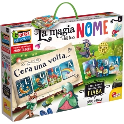 Montessori The magic of your name - Educational game - Italian version