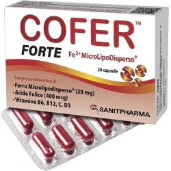 Cofer Forte - Iron Supplement 20 Capsules