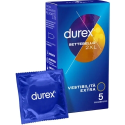 Settebello 2XL - 5 Extra Fit Condoms