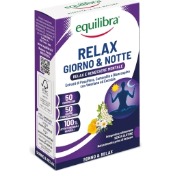 Relax Giorno & Notte - Mood And Sleep Supplement 50 tablets