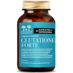 Salugea Glutatione Forte - antioxidant supplement 60 veg capsules