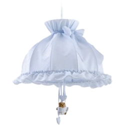 Puccio - Dome Chandelier - Light Blue