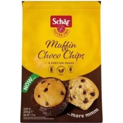 Muffin Choco Chip - Gluten Free Muffin 225 g