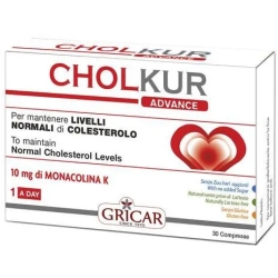 Cholkur Advance 30 tablets - Cholesterol supplement
