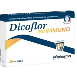 Dicoflor IbdImmuno - Probiotic and vitamin D3 Supplement 30 Capsules