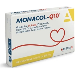 Monacol Q10 - Cholesterol Level Supplement 40 Tablets