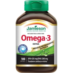 Omega-3 Extra - Hearth Health Supplement 100 Softgels