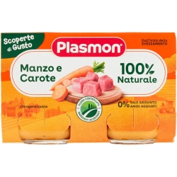 beef and carrots baby food 2x120 g