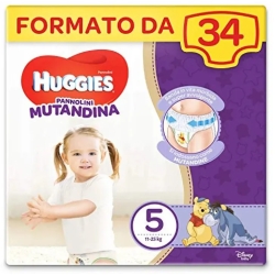 Ultra comfort panty - 34 pants diapers size 5