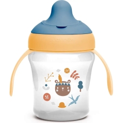Forest - baby bottle with rigid spout 6m+ yellow 200 ml