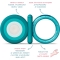 Educational teeehing ring Step 3 - Blue Cloud+ 6m