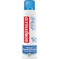 Attivo - Talc with Anti-Odor Molecules - Deo Spray 150 ml